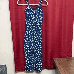Lily Bleu Blue Floral Kids One Piece